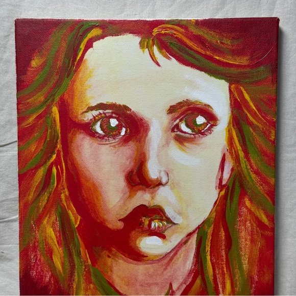 Original Expressive Portrait Painting - Picture 2 of 5